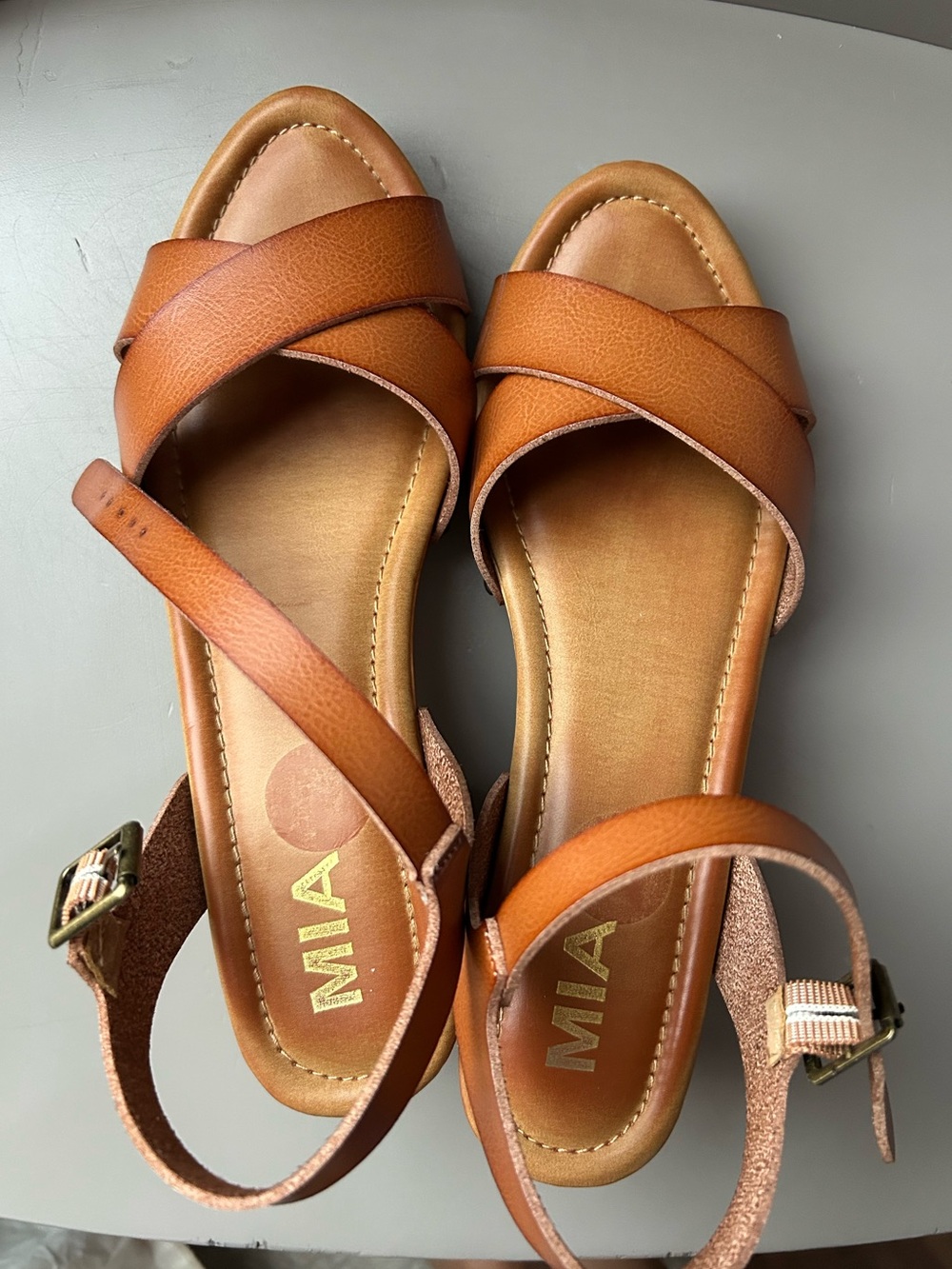 MIA Platform Ankle Strap Sandal